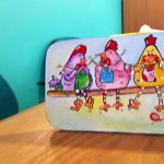 Knitting Hen Hanger
