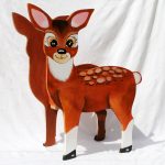 Bambi Deer Planter